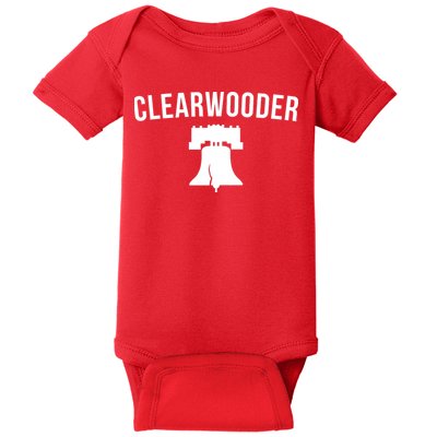 Clearwooder Florida Philadelphia Baseball Spring Training Gift Baby Bodysuit