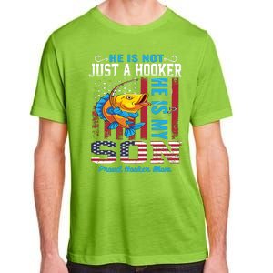 Cool Fishing Proud Hooker Mom Adult ChromaSoft Performance T-Shirt