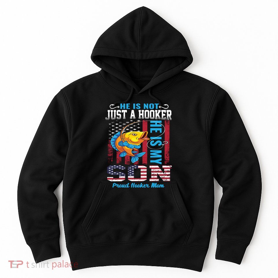 Cool Fishing Proud Hooker Mom Hoodie