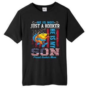 Cool Fishing Proud Hooker Mom Tall Fusion ChromaSoft Performance T-Shirt