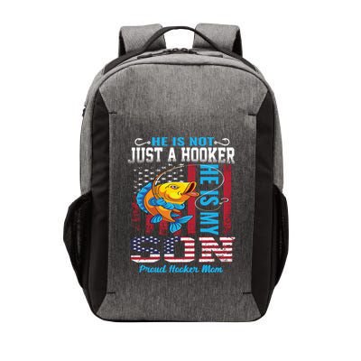 Cool Fishing Proud Hooker Mom Vector Backpack
