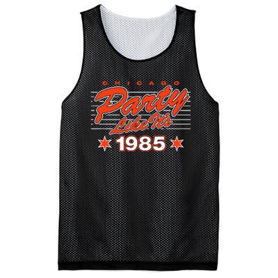 Chicago Football Party Like It’S 1985 Mesh Reversible Basketball Jersey Tank