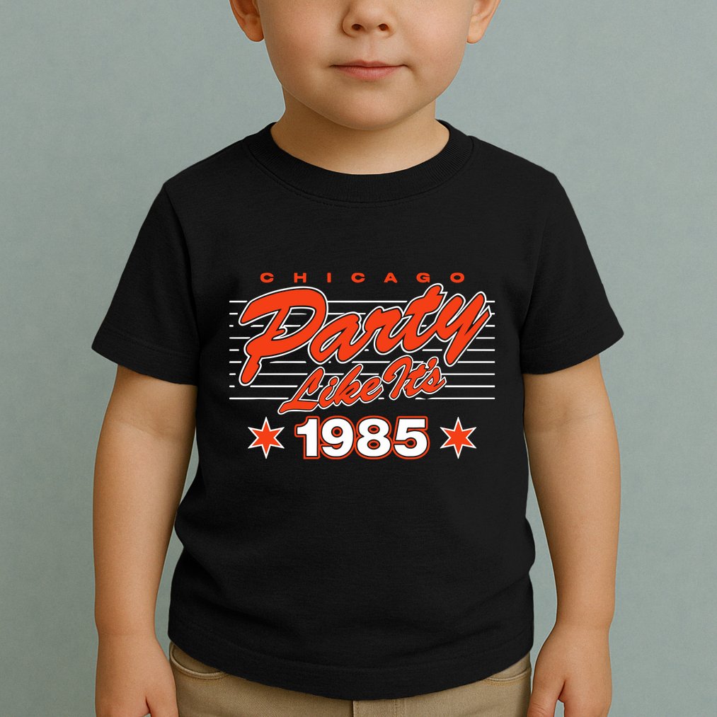 Chicago Football Party Like It’S 1985 Toddler T-Shirt