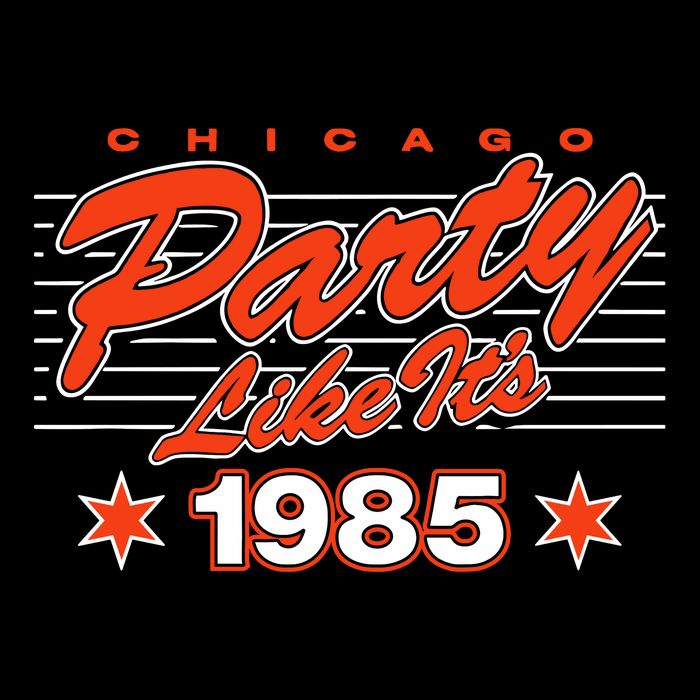 Chicago Football Party Like It’S 1985 Toddler T-Shirt