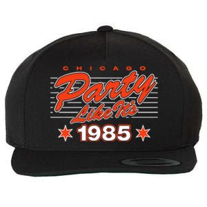 Chicago Football Party Like It’S 1985 Wool Snapback Cap