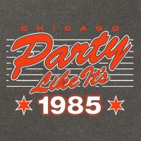 Chicago Football Party Like It’S 1985 Cotton Canvas Backpack