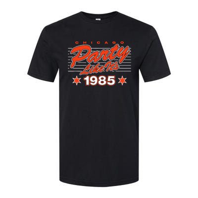 Chicago Football Party Like It’S 1985 Softstyle CVC T-Shirt