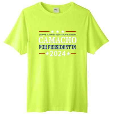 Camacho For PresidentIn 2024 Presidential Election Humor Tall Fusion ChromaSoft Performance T-Shirt