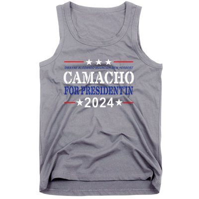 Camacho For PresidentIn 2024 Presidential Election Humor Tank Top