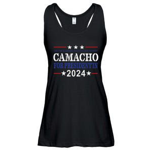 CAMACHO FOR PRESIDENTIN 2024 Presidential Election Humor Ladies Essential Flowy Tank