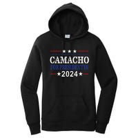 CAMACHO FOR PRESIDENTIN 2024 Presidential Election Humor Women's Pullover Hoodie