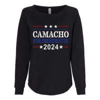 CAMACHO FOR PRESIDENTIN 2024 Presidential Election Humor Womens California Wash Sweatshirt