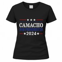 CAMACHO FOR PRESIDENTIN 2024 Presidential Election Humor Women's T-Shirt