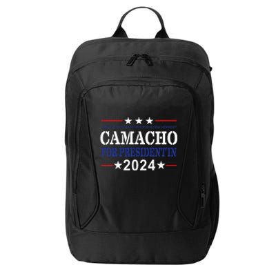 CAMACHO FOR PRESIDENT'IN 2024 Presidential Election Humor City Backpack