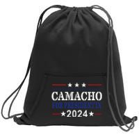 CAMACHO FOR PRESIDENT'IN 2024 Presidential Election Humor Sweatshirt Cinch Pack Bag