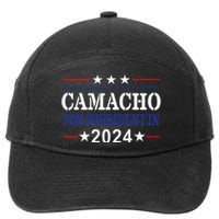 CAMACHO FOR PRESIDENT'IN 2024 Presidential Election Humor 7-Panel Snapback Hat