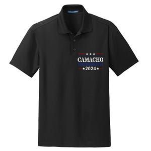 CAMACHO FOR PRESIDENT'IN 2024 Presidential Election Humor Dry Zone Grid Polo