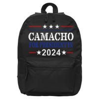 CAMACHO FOR PRESIDENT'IN 2024 Presidential Election Humor 16 in Basic Backpack