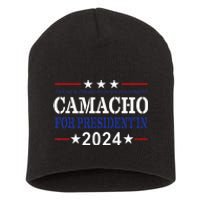 CAMACHO FOR PRESIDENT'IN 2024 Presidential Election Humor Short Acrylic Beanie