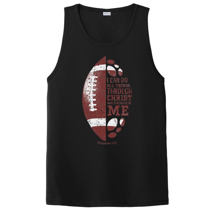 Christian Football Philippians 413 PosiCharge Competitor Tank