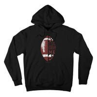 Christian Football Philippians 413 Tall Hoodie