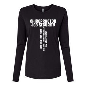 Chiropractic Face Paper Chiro Squad Chiropractor Assistant Gift Womens Cotton Relaxed Long Sleeve T-Shirt