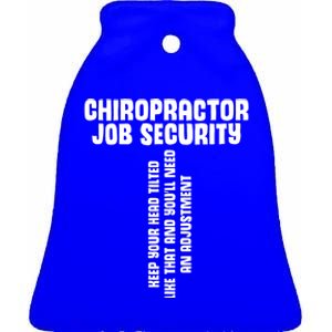 Chiropractic Face Paper Chiro Squad Chiropractor Assistant Gift Ceramic Bell Ornament