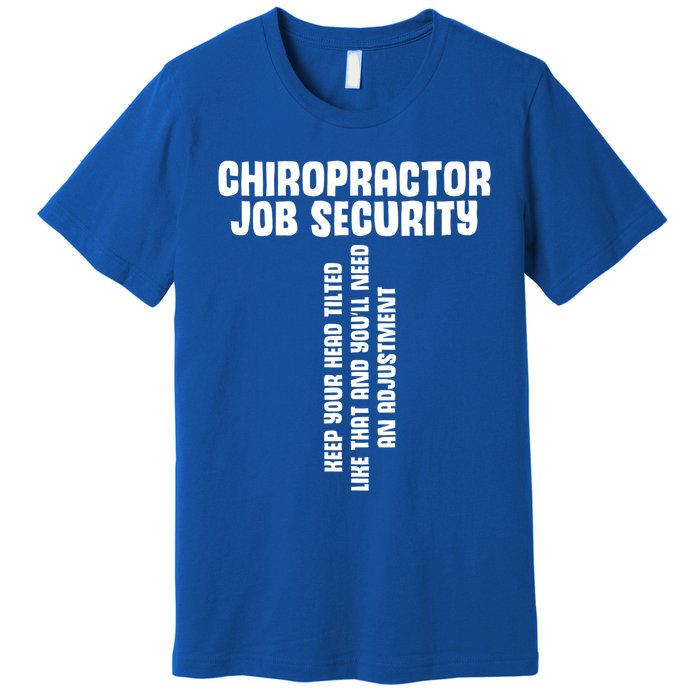 Chiropractic Face Paper Chiro Squad Chiropractor Assistant Gift Premium T-Shirt