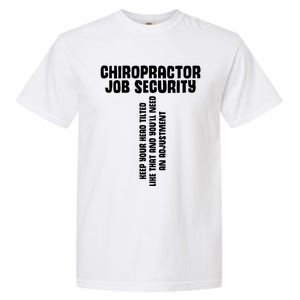 Chiropractic Face Paper Chiro Squad Chiropractor Assistant Gift Garment-Dyed Heavyweight T-Shirt