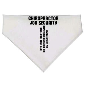 Chiropractic Face Paper Chiro Squad Chiropractor Assistant Gift USA-Made Doggie Bandana