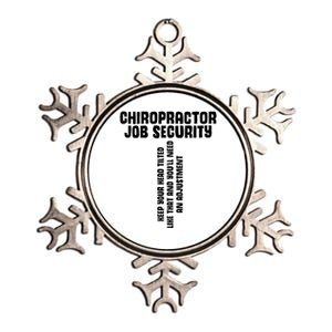 Chiropractic Face Paper Chiro Squad Chiropractor Assistant Gift Metallic Star Ornament