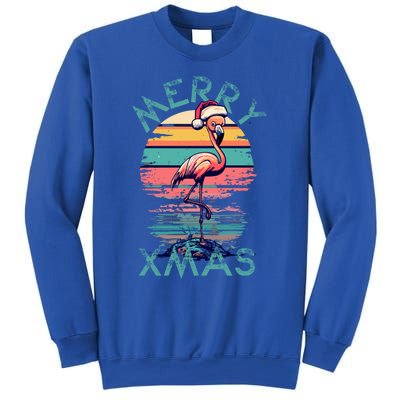 Christmas Flamingo Pink Flamingo Christmas Merry Xmas Gift Sweatshirt