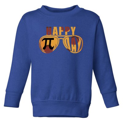 Cool Funny Pie Pi Happy Pi Day Gift Toddler Sweatshirt