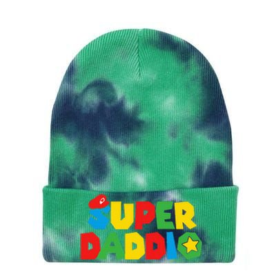 Celebrating Fatherly Powers Tie Dye 12in Knit Beanie