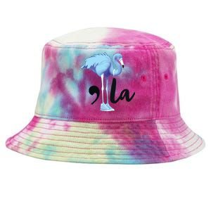 Commala Flamingo Pearls Comma La Flamingo Chucks Tie-Dyed Bucket Hat