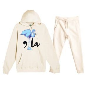 Commala Flamingo Pearls Comma La Flamingo Chucks Premium Hooded Sweatsuit Set