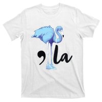 Commala Flamingo Pearls Comma La Flamingo Chucks T-Shirt