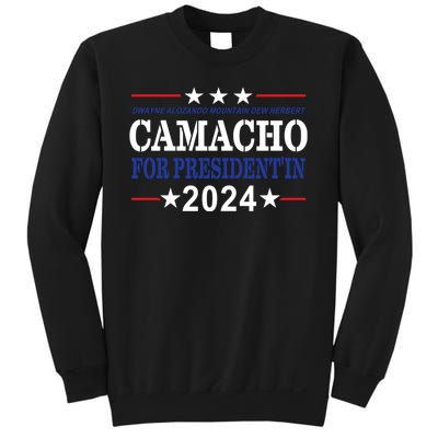 CAMACHO FOR PRESIDENT IN 2024 Presidential Election Humor Sweatshirt