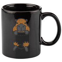 Capybara Feet Pocket Cute Capy Rodent 11oz C Handle Ceramic Mug