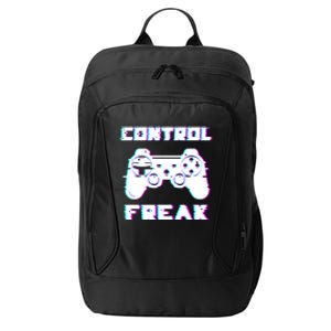 Control Freak Play Arcade Game Over Playing Games Gaming Win Cool Gift City Backpack