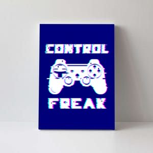 Control Freak Play Arcade Game Over Playing Games Gaming Win Cool Gift Canvas