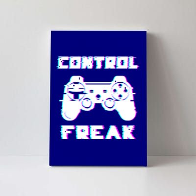 Control Freak Play Arcade Game Over Playing Games Gaming Win Cool Gift Canvas