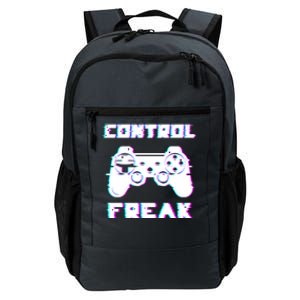 Control Freak Play Arcade Game Over Playing Games Gaming Win Cool Gift Daily Commute Backpack