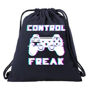 Control Freak Play Arcade Game Over Playing Games Gaming Win Cool Gift Drawstring Bag