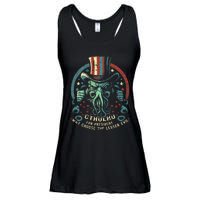 Cthulhu For President Election 2024 Cosmic Horror Cthulhu Ladies Essential Flowy Tank