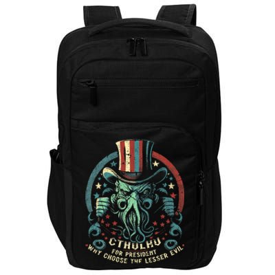 Cthulhu For President Election 2024 Cosmic Horror Impact Tech Backpack