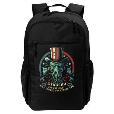 Cthulhu For President Election 2024 Cosmic Horror Daily Commute Backpack