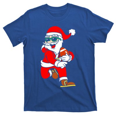 Chistmas Football Player Coach Touchdown Reindeer Xmas Gift T-Shirt