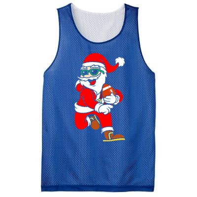 Chistmas Football Player Coach Touchdown Reindeer Xmas Gift Mesh Reversible Basketball Jersey Tank