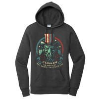 Cthulhu For President Election 2024 Cosmic Horror Cthulhu Women's Pullover Hoodie